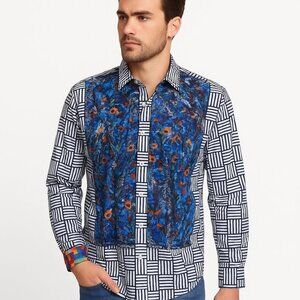 Robert Graham $498 Limited Edition Shirt 2XL